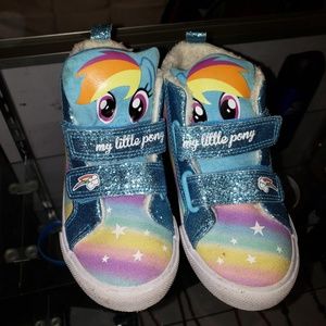 My little pony high top shoes